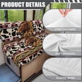 thumbnail image 6 of Qpednta Aztec Cow Horse RV Dinette Cushions Stretch Camper Cushion Covers Furniture Protection for RV Camper Car Bench Seats with 1 Backrest Cover & 1 Bench Cover, 6 of 7