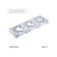 thumbnail image 2 of Phanteks D30-140 DRGB PWM FAN 3Pack, Reverse Airflow Model,Premium D-RGB Performance Fans, ARGB/DRGB lighting, Daisy-chain Fan Linking system, White, 3Pack, 2 of 5
