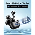 thumbnail image 6 of Wireless Earbuds, Bluetooth 5.4 Headphones, 60H Long Playtime, LED Digital Charging Case, IPX7 Waterproof Sports Earphones, Noise Isolation, Compatible with iPhone Android for Workout Travel, 6 of 9