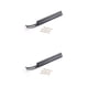 thumbnail image 2 of Matsuzay Leather Skiver Stable Performance Safety Beveler Professional Alloy Accessory Handmade Household DIY Leathercraft Tools Supplies negro 2piezas, 2 of 6