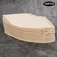 thumbnail image 4 of Reemplazo de Filtros de Material de Pulpa de Madera, Papel de Filtro, Mácinas de Café Americana en Forma de Ventilador para Tazas de Café Tazas de Filtro de Fondo Plano Todas Todas, 4 of 7