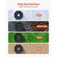 thumbnail image 4 of KFFKFF RV Leveling Pads, 4-Pack Rubber Trailer Jack Pads, Each with 5000 lbs Capacity, Jack Stabilizer Pad with Large Surface Area, Suitable for 5.5" Square Jack Feet, 4 of 9