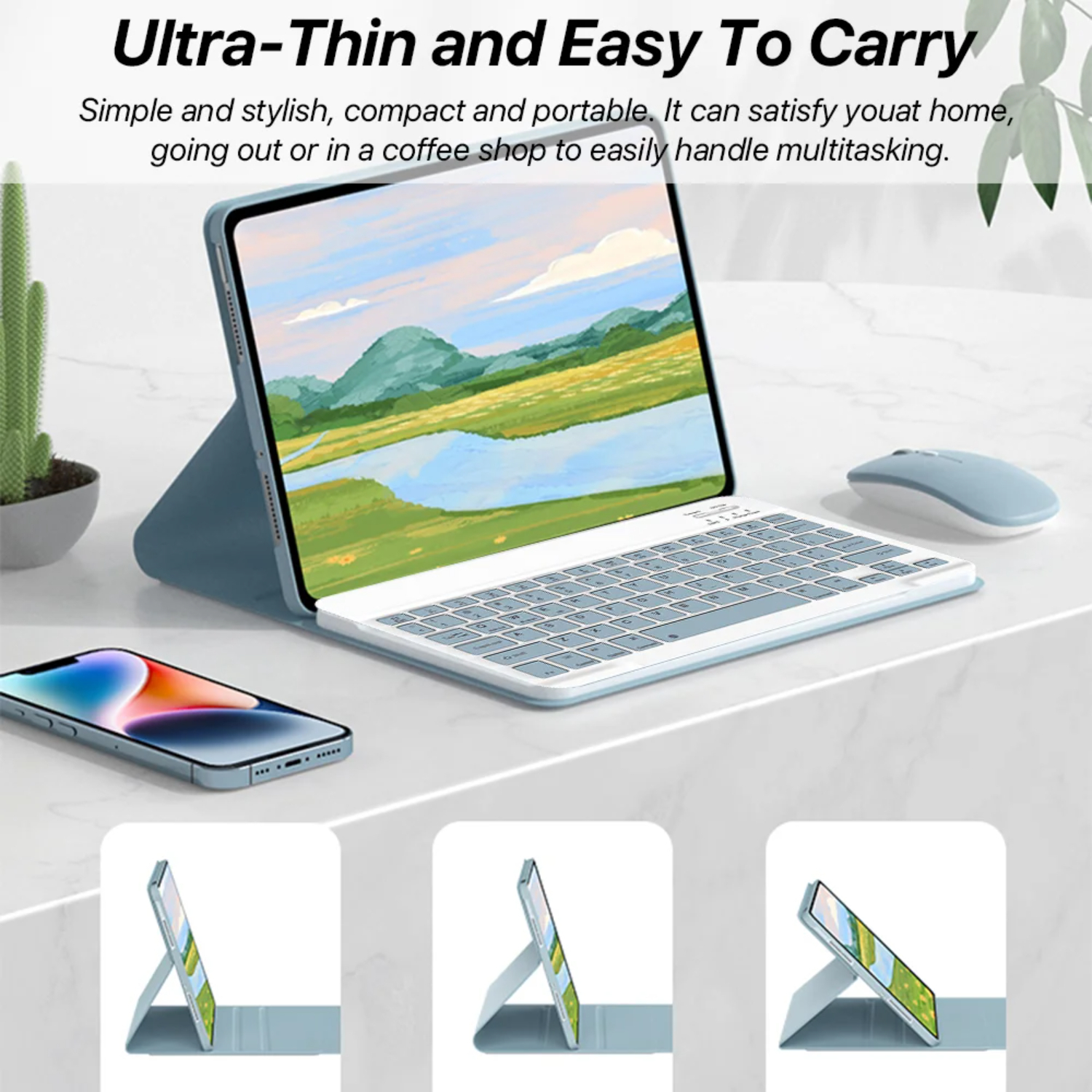 Pre-Owned YNGYFEA Case Tab A7 10.4 A8 10.5 S6 Lite 10.4 S7 S8 S9 11 S7 Plus S7 FE S8 Plus S9 Plus 12.4 with Bluetooth Keyboard