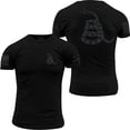 thumbnail image 1 of Grunt Style T-Shirt Col Rond Dissimulé Gadsden - Petit - Noir, 1 of 4