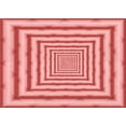 thumbnail image 1 of Ahgly Company Indoor Rectangle Patterned Pastel Pink Area Rugs, 5' x 8', 1 of 6