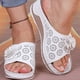 thumbnail image 4 of Amzcrzy Zapatos de mujer,Zapatos de mujer,Zapatillas de mujer, Sandalias ortopédicas con soporte de arco y plantilla suave de cuero para mujer de la colección Fish Mouth Sandalias Mujer Zapatillas De, 4 of 4
