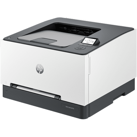HP - LaserJet Pro 3201dw Wireless Color Laser Printer - White & Slate
