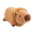 thumbnail image 4 of Carpincho de Peluche de Juguete, Muñeco de Peluche, Cómodo, Coleccionable, Regalos Creativos, Adornos para Sofá para Suministros de Fiesta, Adolescent León, 4 of 8
