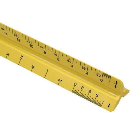 Alvin and Co. High Impact Architect Triangular Scale