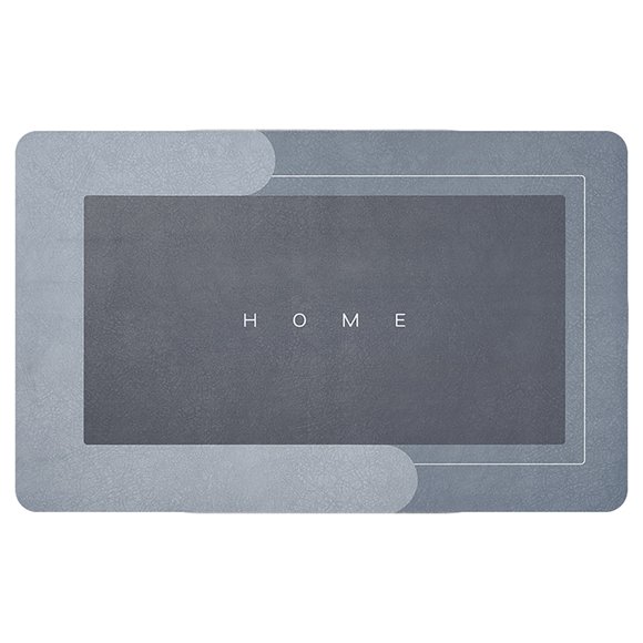 Indoor Door Mat Low Profile Resist Dirt Rug Carpet Boho Bathroom Rugs Mat Bath Matts for Bathroom Extra Soft Comfortable Accessories Decor for Bathroom Floor Bathtub Vanity, 16x24 Inch