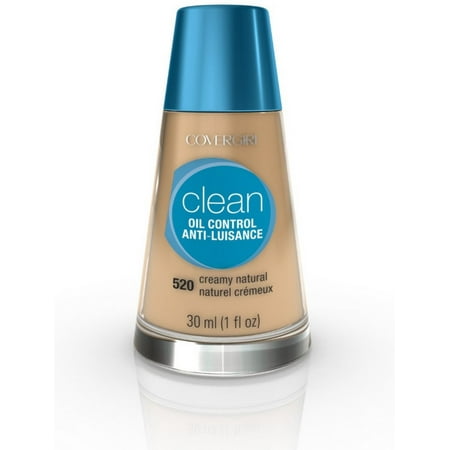 CoverGirl Clean Oil Control Liquid Makeup, Creamy Natural [520] 1
