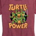 thumbnail image 3 of Teenage Mutant Ninja Turtles - Turtle Power - Women's Short Sleeve Graphic T-Shirt, 3 of 5