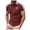 Red, variant on FUZHIQ Men's Polo Shirts Short Sleeve Color Block Horse Embroidery Casual Golf Polo Breathable Lightweight Business Daily Wear Fashion Collared Tops,L
