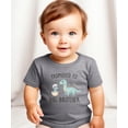 thumbnail image 3 of Dinosaur Big Bro Shirt for Boys New Big Brother Dino Sibling T-Shirt Granite Heather Shirt 5-6, 3 of 5