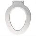 Bemis Institutional 4 In. Lift Elongated Toilet Seat White