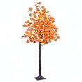thumbnail image 2 of LIGHTSHARE Érable Artificiel 6 Pieds 120LED Blanc Chaud Décorations d'Automne Intérieur Extérieur, Orange, 2 of 9