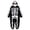 P-80Black26, variant on MEZZALL Halloween Jumpsuit For Kids Cozy One-Pieces Romper Soft Warm Parties Pajamas Long Sleeve Loungewear
