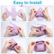 thumbnail image 4 of 10Pcs Cajas de Regalo de Cuero PU con Asas, Bolsa de Favor de Fiesta de 4.7 x 2.4 x 5 Pulgadas con Cinta, Verde, 4 of 7