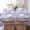 Purple, variant on Purple Floral Tablecloth Rectangle Table Cloth 60x120, Waterproof Tablecloth Outdoor Table Cloth, Hydrangeas Flower Spring Summer Botanical Washable Table Cover for Kitchen Dinning Party