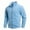 Light Blue, variant on asjyhkr Mens Sweatshirts Long Sleeve Fleece Lined Zipper Crew Neck Breathable Thermal Running Workout Gym Shirts