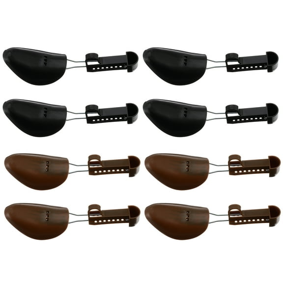 4 Pairs Adjustable Shoe and Tree Set for Men and Women, Shoe Tree for Wide Feet, Easy to Use Shoe