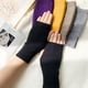 thumbnail image 1 of Guantes de punto de medio corte para mujer en invierno, bonitos guantes de medio dedo con dedos abiertos, cálidos guantes de lana para estudiantes, 1 of 6