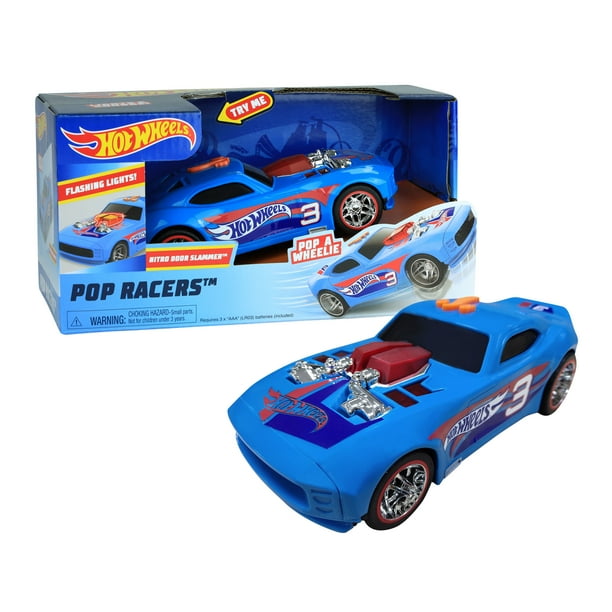 Hot Wheels Pop Racers Nitro Door Slammer Ages 3 Walmart Com Walmart Com