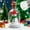 Snowmen, variant on Message In A Bottle,Recordable Christmas Ornament,Christmas Tree Message In A Bottle, Recordable Christmas Ornament, Snowy Scene in Nostalgic Bottle for Unique Home Xmas Festive Party(Snowmen)