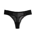 thumbnail image 5 of B91xZ Culottes Taille Haute en Coton Doux pour Femmes, L Noir, 5 of 5