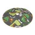 thumbnail image 2 of Kll Cartoon Dinosaurs Christmas Tree Skirt ,Party Decorations Farmhouse For Christmas Decorations Holiday Party, 2 of 8