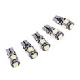 thumbnail image 4 of 10pcs Llevó El T10 Libre de Errores 5smd Lateral Del Coche de la lámpara Blanca de 168 194 Cola Del lado del coche cuña de luz, 4 of 4