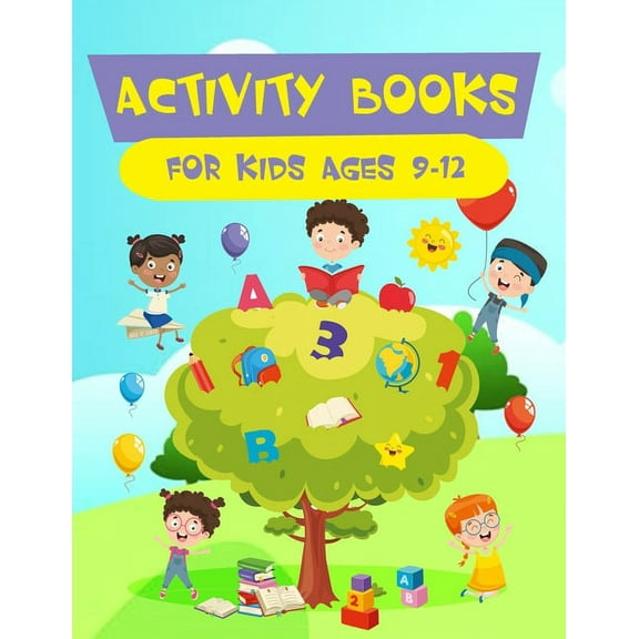 Activity Books For Kids Ages 9-12, (Paperback)
