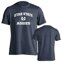 Utah State University Aggies Distressed Retro Short Sleeve T-Shirt
