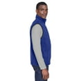 thumbnail image 3 of Harriton M985 Unisex Fleece Full-Zip Vest-True Royal-3XL, 3 of 3