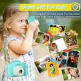 thumbnail image 4 of Sanmadrola Kids Camera Toys for Boys Girls 3-6 Years Kids Selfie Camera Toddler Girl Boy Gift for Christmas Children Camera Portable Birthday Gift for Kids 3-9 Year Green 1080HD Digital Video, 4 of 6