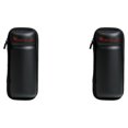 thumbnail image 3 of maskred Sac de Rangement Vélo pour Vélo Outil d'Eau Cage Ponction Réparation Noir 19cm 2Set, 3 of 6