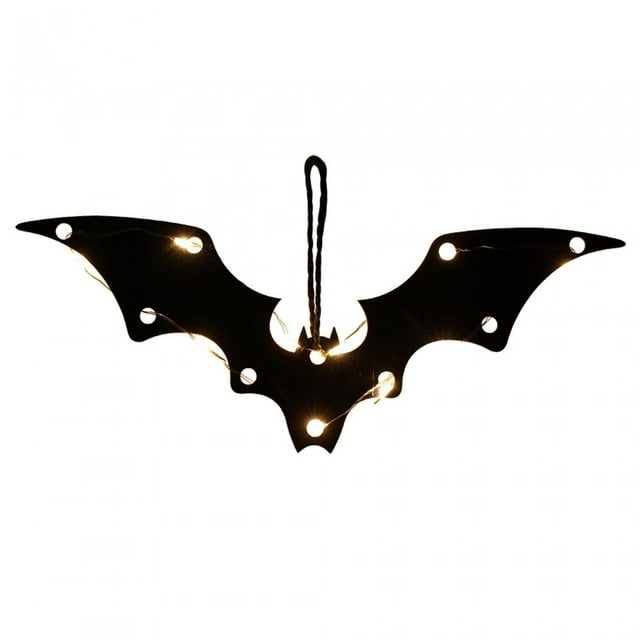 Adorno Navideño Iluminado para Colgar, Iluminar Luces de Ventana de Halloween, Decoración de Iluminación Brillante, Iluminar Luces de Ventana de Hallo Estilo A