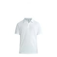 thumbnail image 2 of Athletic Works Men's & Big and Tall Men's Active Mesh Polo Shirt, Size XS-5XL, 2 of 5