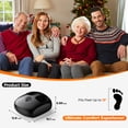 thumbnail image 3 of Anqdy Foot Massager with Heat for Neuropathy Tired Foot Blood Circulation, FSA HSA Eligible,Black, Birthday Gifts for Mom Dad Men, 3 of 10