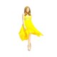 thumbnail image 5 of Figuras femeninas de resina pintadas a mano CUTICAT 1:64 para Diorama 1/64 Jardines de hadas DIY proyectos Modelos S amarillo, 5 of 8