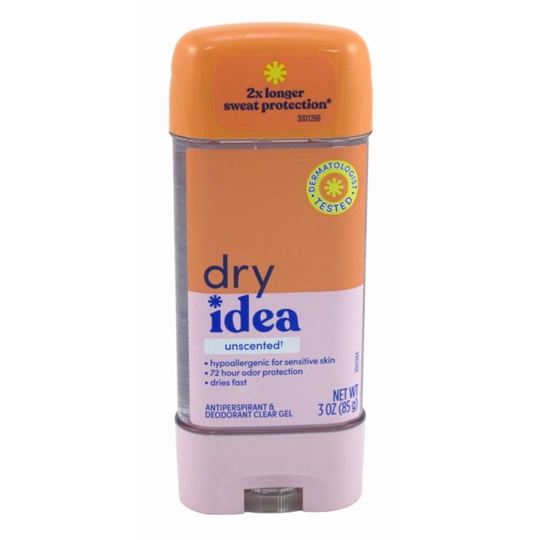 2 pack) Dry Idea Advanced Dry Hypo Allergenic Clear Gel