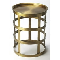 Butler Specialty Industrial Chic Regis End Table In Industrial Chic