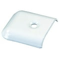 thumbnail image 3 of JR Products 49655 Metal Vinyl End Cap, Pack of 4 - Polar White, 3 of 3