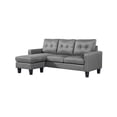 thumbnail image 3 of Sofá de 3 Plazas con Ottoman EKE Life Home Tapizado en Tela, Diseño Moderno para Sala, 3 of 5