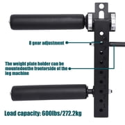 WZTO Power Rack Mounted Leg Extension and Curl Machine(26mm, Seated Leg Strength Extension and Curl Equipment, Adjustable Leg Extension and Curl Machine Squat Rack Attachment