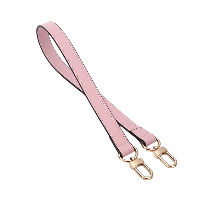 Xingzhi Leather And Durable Bag Strap Wide Application Included Durable Leather Short Bag Handle pink 38cm 1Set