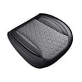 thumbnail image 2 of Car Seat Cushion Cover | Breathable Mesh & Leather Velvet | Four-Season Comfort | Enhanced Air Circulation | Ergonomic Support | Universal Fit | 20.87"x20.47" | 1 Pack | Multiple Colors, 2 of 6