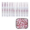 thumbnail image 1 of Crochet Hooks Set, Sturdy Crochet Ergonomic Crochet Hooks Comfortably Use Ergonomic Design Handle  For Knitting Enthusiasts For, 1 of 8