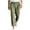 H-934 Army Lime Green, variant on Gray Ruched Paperbag Straight Leg Plain Long Leg Brunch Pants for Man Summer Fall Faux Gauze Linen Pants Man 2026 Clothing S