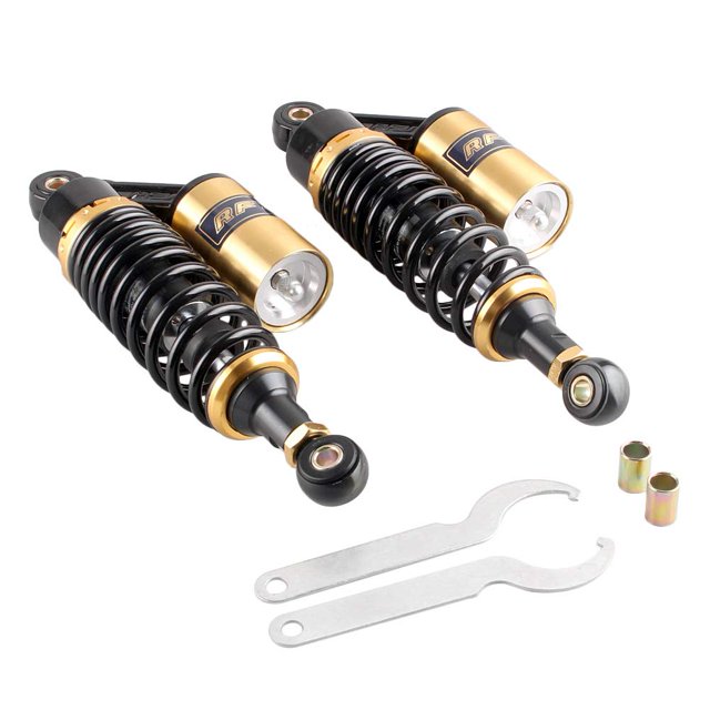 Amortiguadores de aire traseros ajustables GZYF 11 280mm para Yamaha
